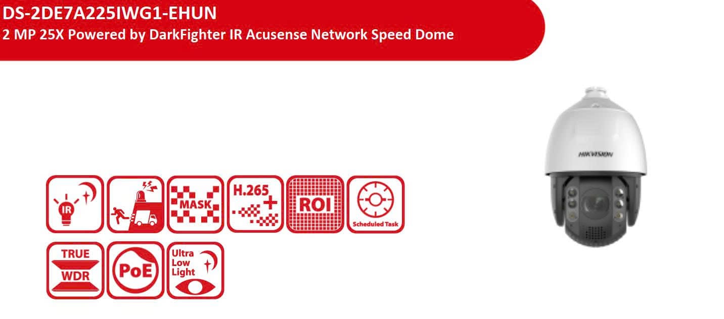 Camera PTZ Hikvision DS-2DE7A225IWG1-EHUN