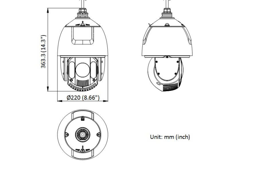 Camera PTZ Hikvision DS-2DE7A225IWG1-EHUN