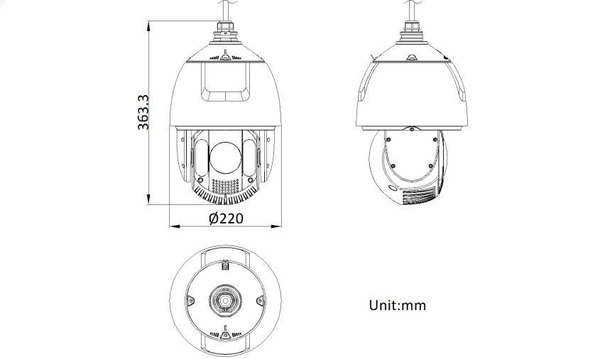 Camera PTZ Hikvision DS-2DE7A232IWG1-EHUN