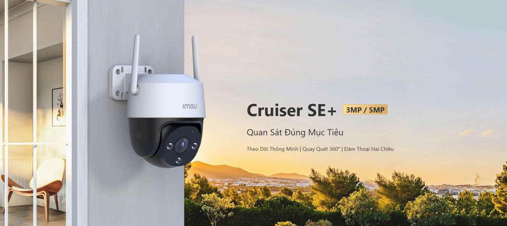 Camera Wifi Full Color IMOU IPC-S51FEP (5MP)