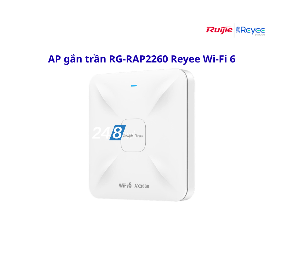 AP gắn trần RG-RAP2260 Reyee Wi-Fi 6