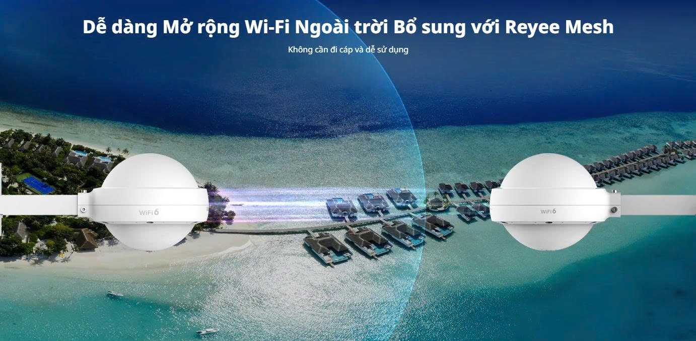 Bộ phát Wifi ngoài trời Reyee RG-RAP6262(G)
