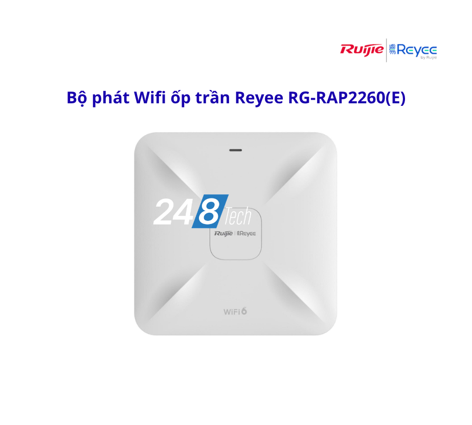 Bộ phát Wifi ốp trần Reyee RG-RAP2260(E)