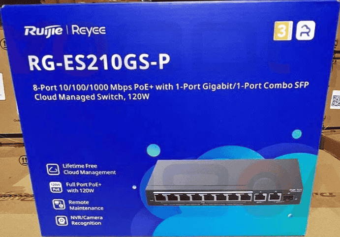 Switch 10 Cổng RUIJIE REYEE RG-ES210GS-P