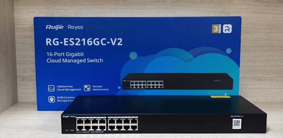 Switch 16 Cổng RUIJIE REYEE RG-ES216GC-V2 3 Switch 16 Cổng RUIJIE REYEE RG-ES216GC-V2