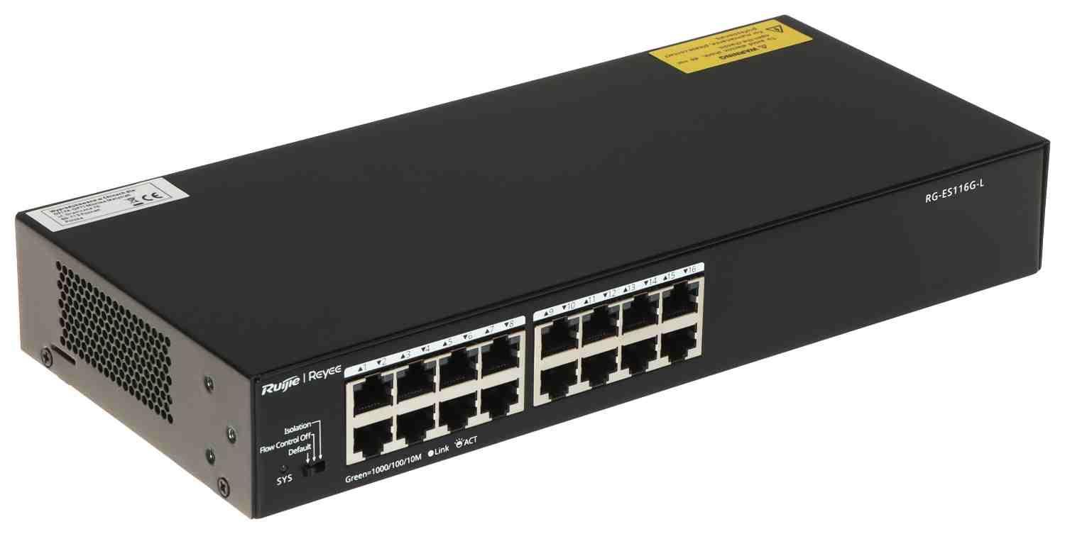 Switch 16 cổng RUIJIE REEYE RG-ES116G-L