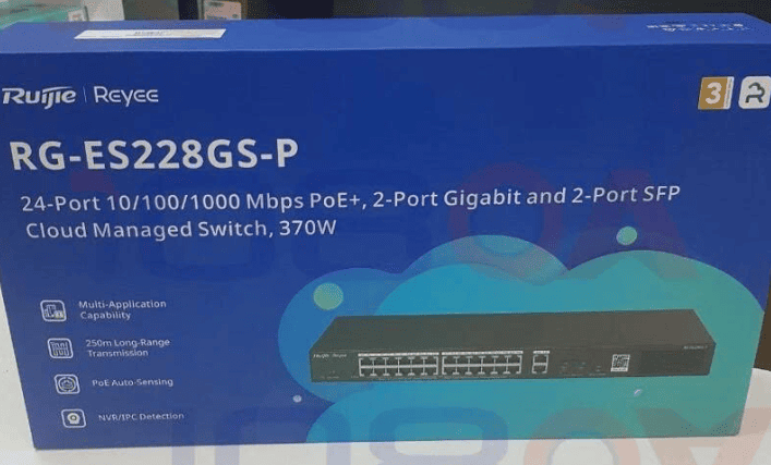 Switch 28 Cổng RUIJIE REYEE RG-ES228GS-P 3 Switch 28 Cổng RUIJIE REYEE RG-ES228GS-P