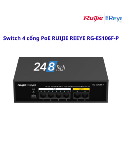 Switch 4 cổng PoE RUIJIE REEYE RG-ES106F-P