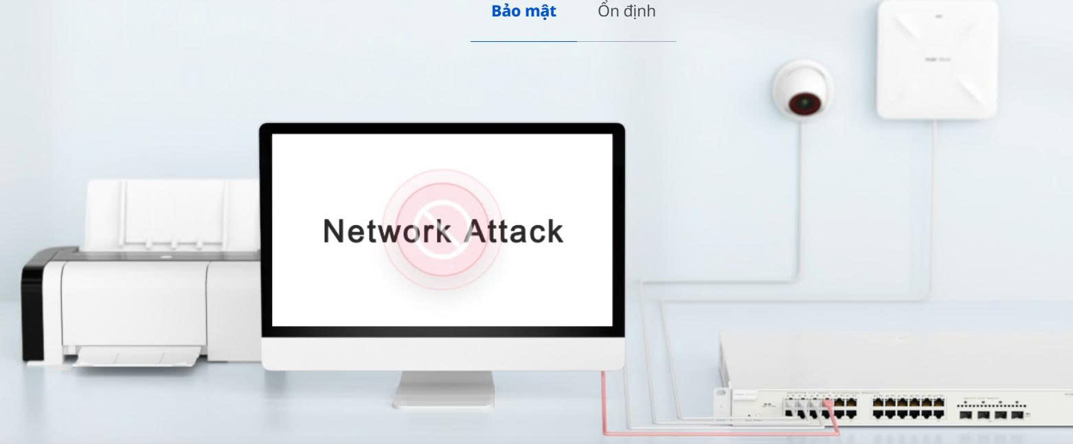 Switch 24 Cổng REYEE RG-NBS5200-24GT4XS 3 Switch 24 Cổng REYEE RG-NBS5200-24GT4XS