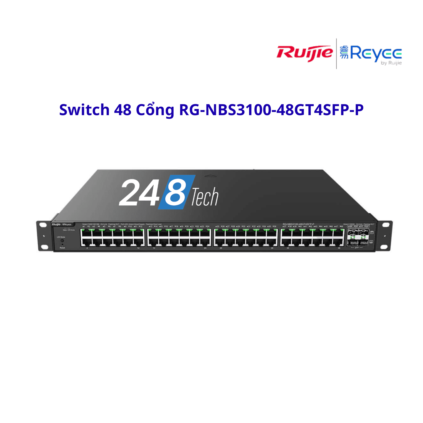 Switch 48 Cổng RG-NBS3100-48GT4SFP-P., (1) Switch 48 Cong RG NBS3100 48GT4SFP P. 1