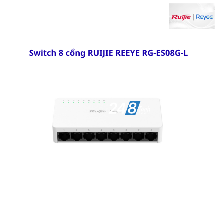 Switch 5 Port Reyee RG-ES05G-L Switch 8 cổng RUIJIE REEYE RG-ES08G-L