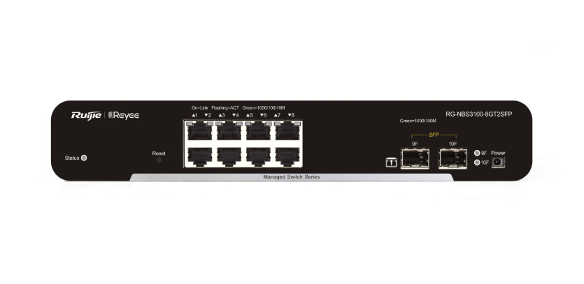 Switch 8 Cổng REYEE RG-NBS3100-8GT2SFP 3 Switch 8 Cổng REYEE RG-NBS3100-8GT2SFP