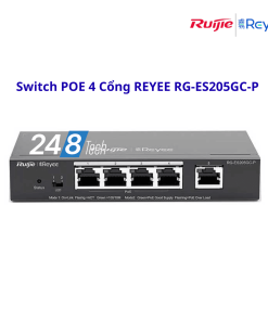 Switch POE 4 Cổng REYEE RG-ES205GC-P