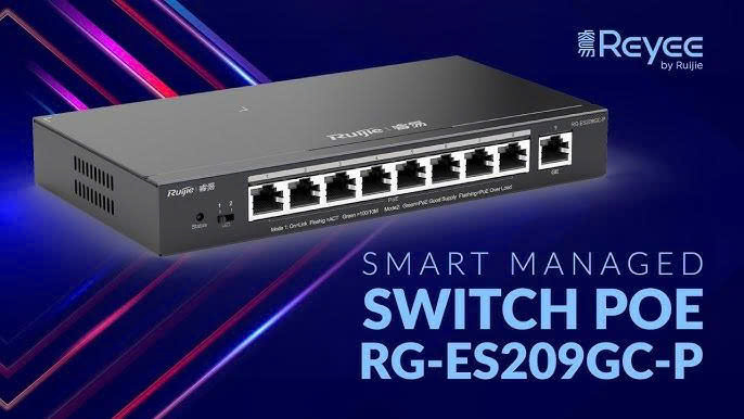 Switch POE 9 Cổng REYEE RG-ES209GC-P