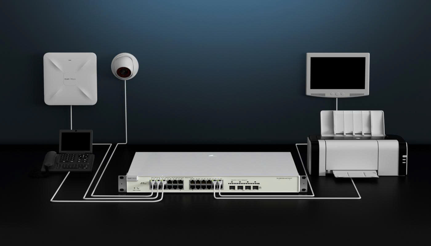 Switch REEYE RG-NBS3100-8GT2SFP-P-V2