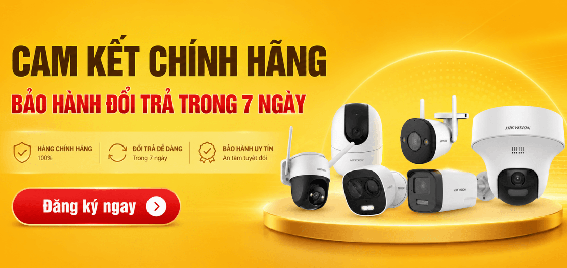 Cam kết chính hãng - Bảo hành đổi trả trong 7 ngày