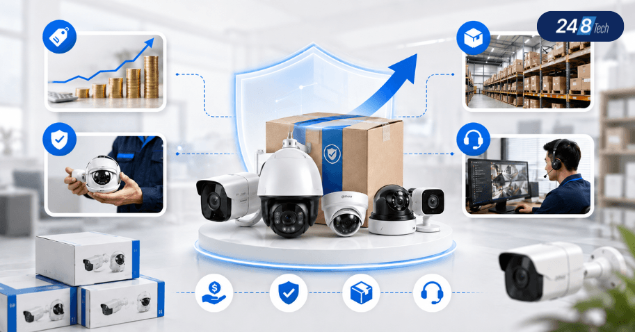 Lợi ích khi nhập sỉ camera chính hãng - uy tín