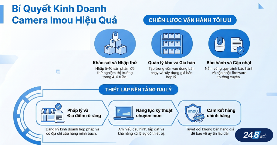 Lưu ý khi nhập camera Imou giá sỉ