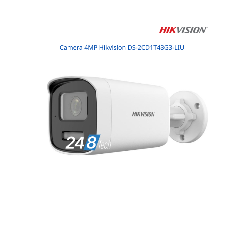 Camera 4MP Hikvision DS-2CD1T43G3-LIU