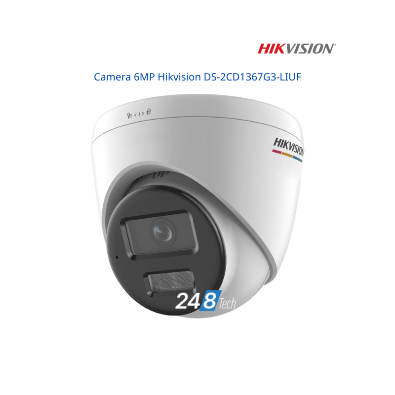 Camera 6MP Hikvision DS-2CD1367G3-LIUF
