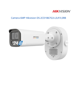Camera 6MP Hikvision DS-2CD1B67G3-LIUF/LSRB